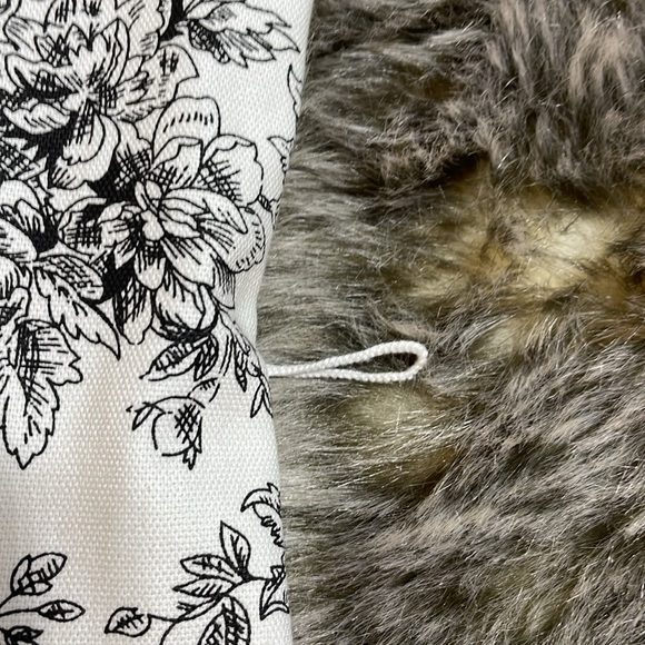 #0134 teeze Me white / black floral strapless Fitted Back Zipper Dress-7 - Picture 6 of 7